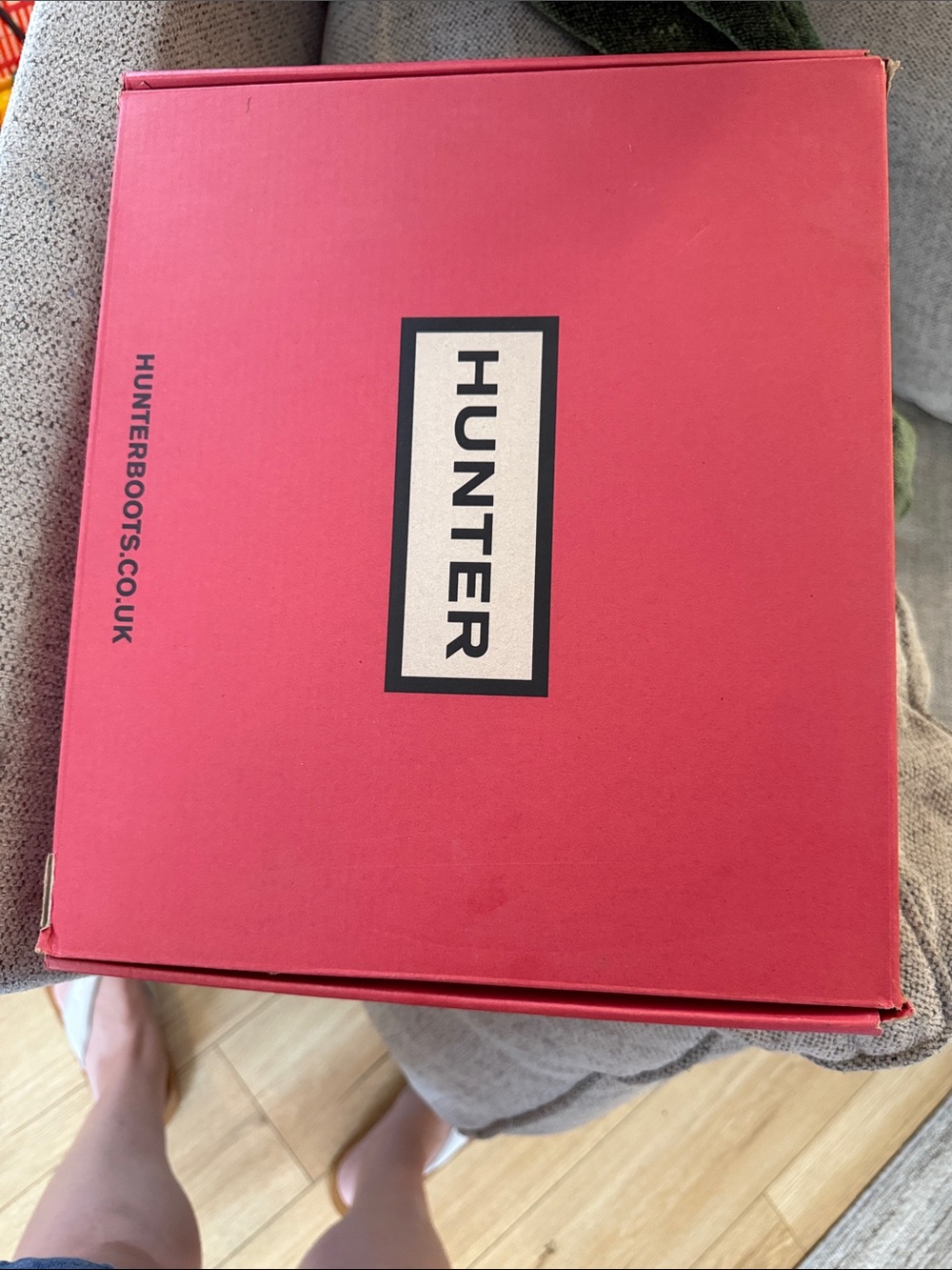 Hunter Green Chelsea Waterproof Rain Boots - Picture 5 of 5